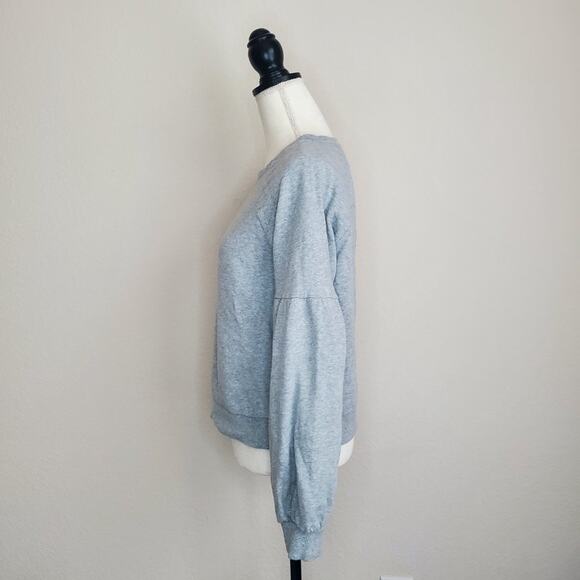 Nordstrom 14th & Union Grey Sweatshirt Medium - Picture 4 of 6